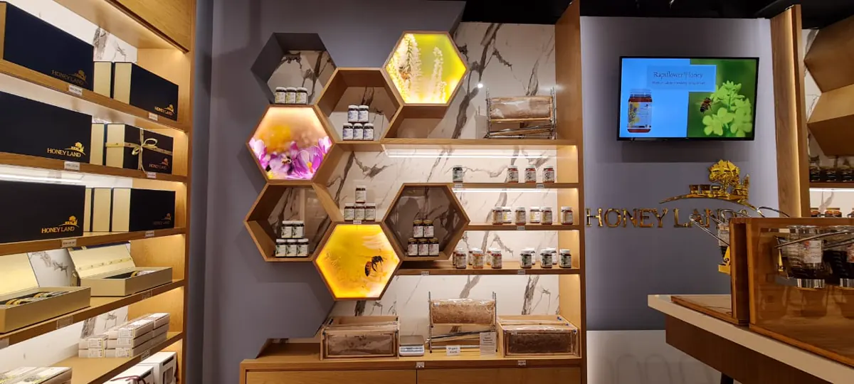 Completed Honey Land retail interior in Bangsar