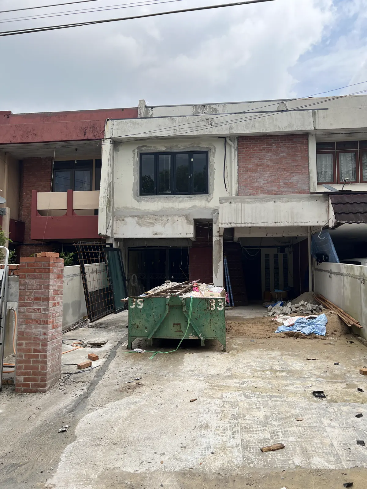 Taman Desa design and build project under construction